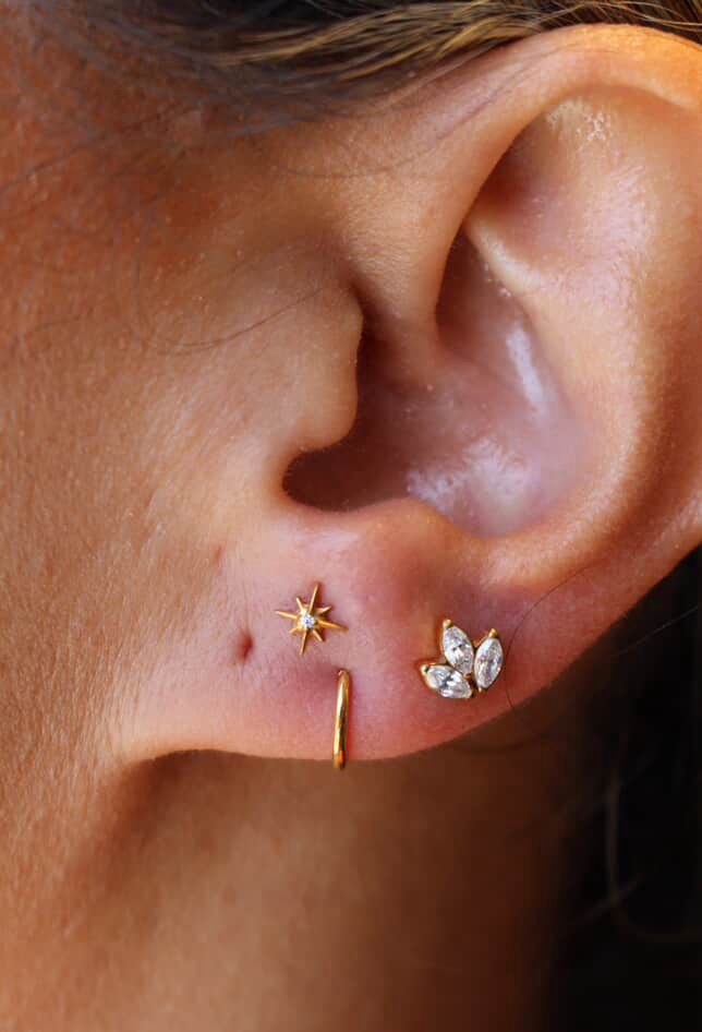 Lobe piercing