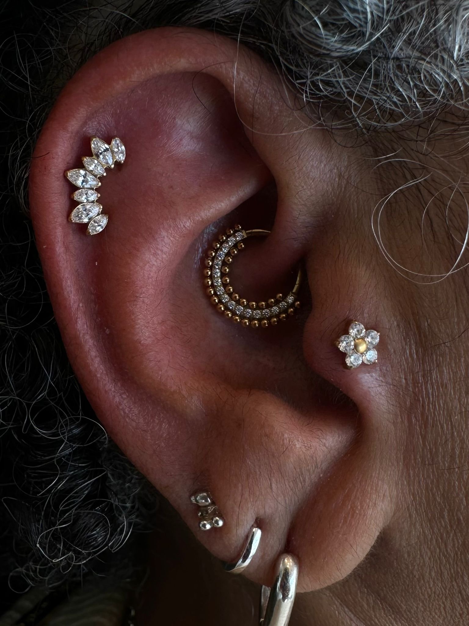 Flat Piercing Design